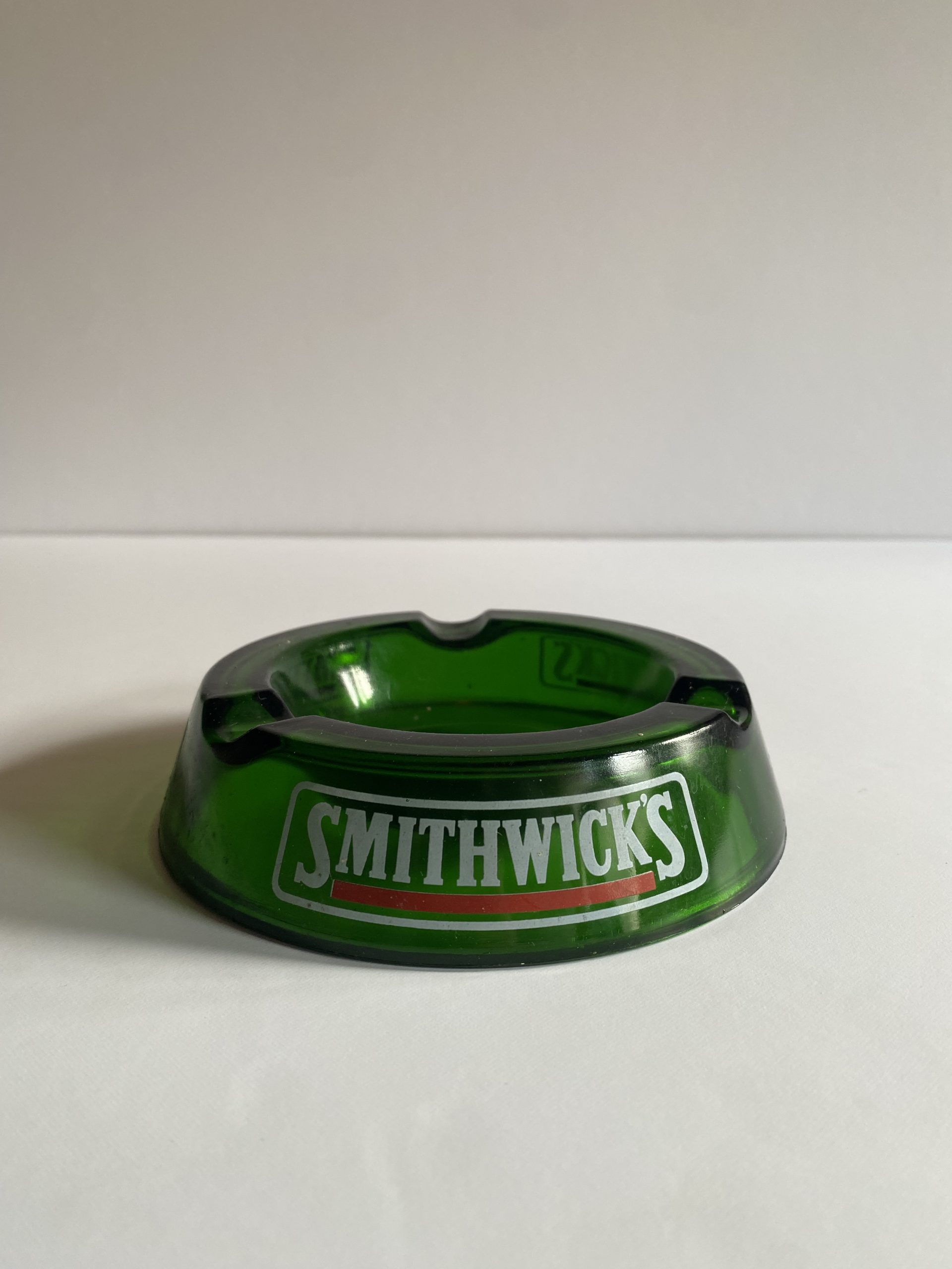Smithwick’s Retro Green Ashtray - Image 1