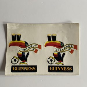 Guinness Ireland Toucan Football Sticker Sheet — Original