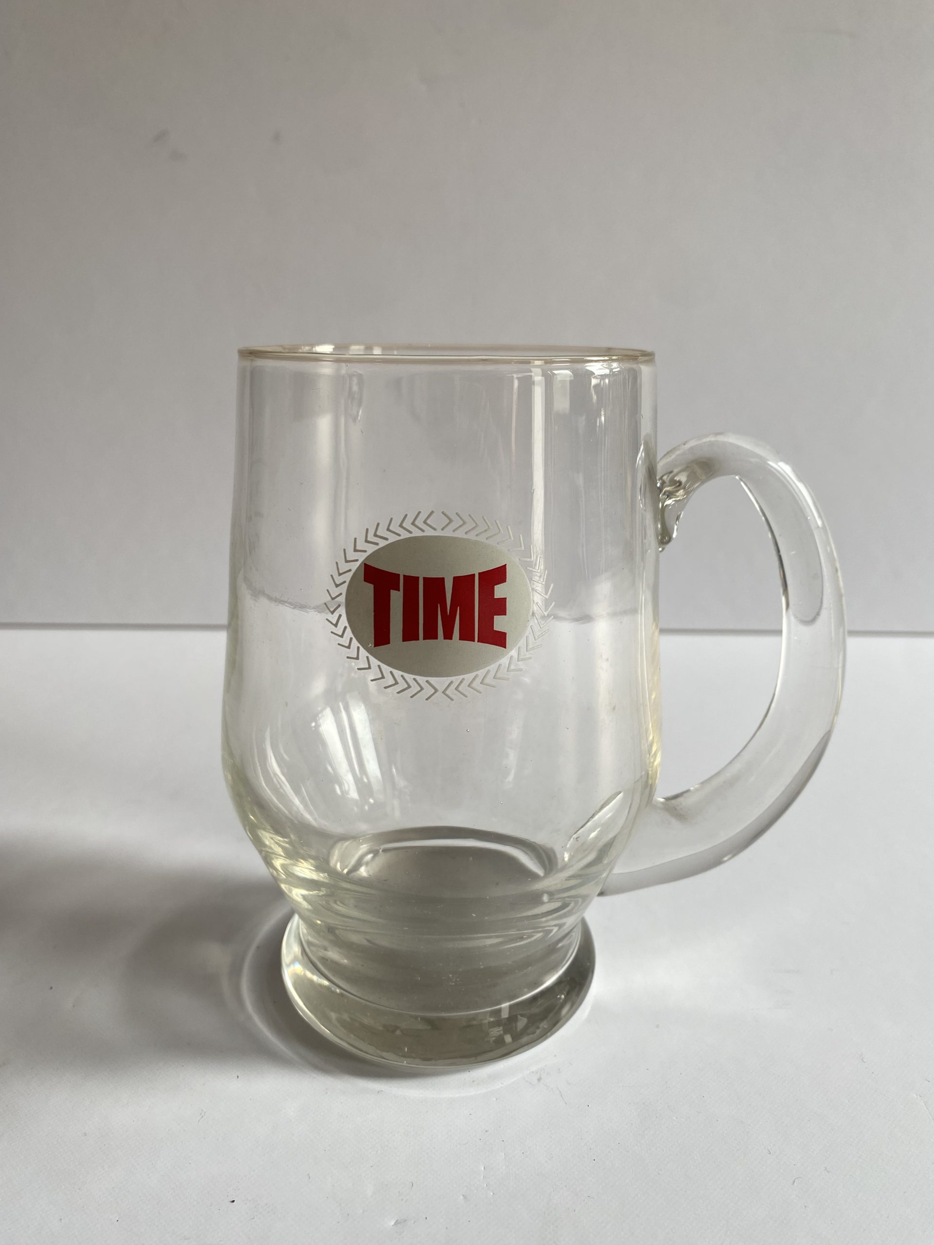 TIME Beer Glass Mug — Rare Irish Brand - Image 1