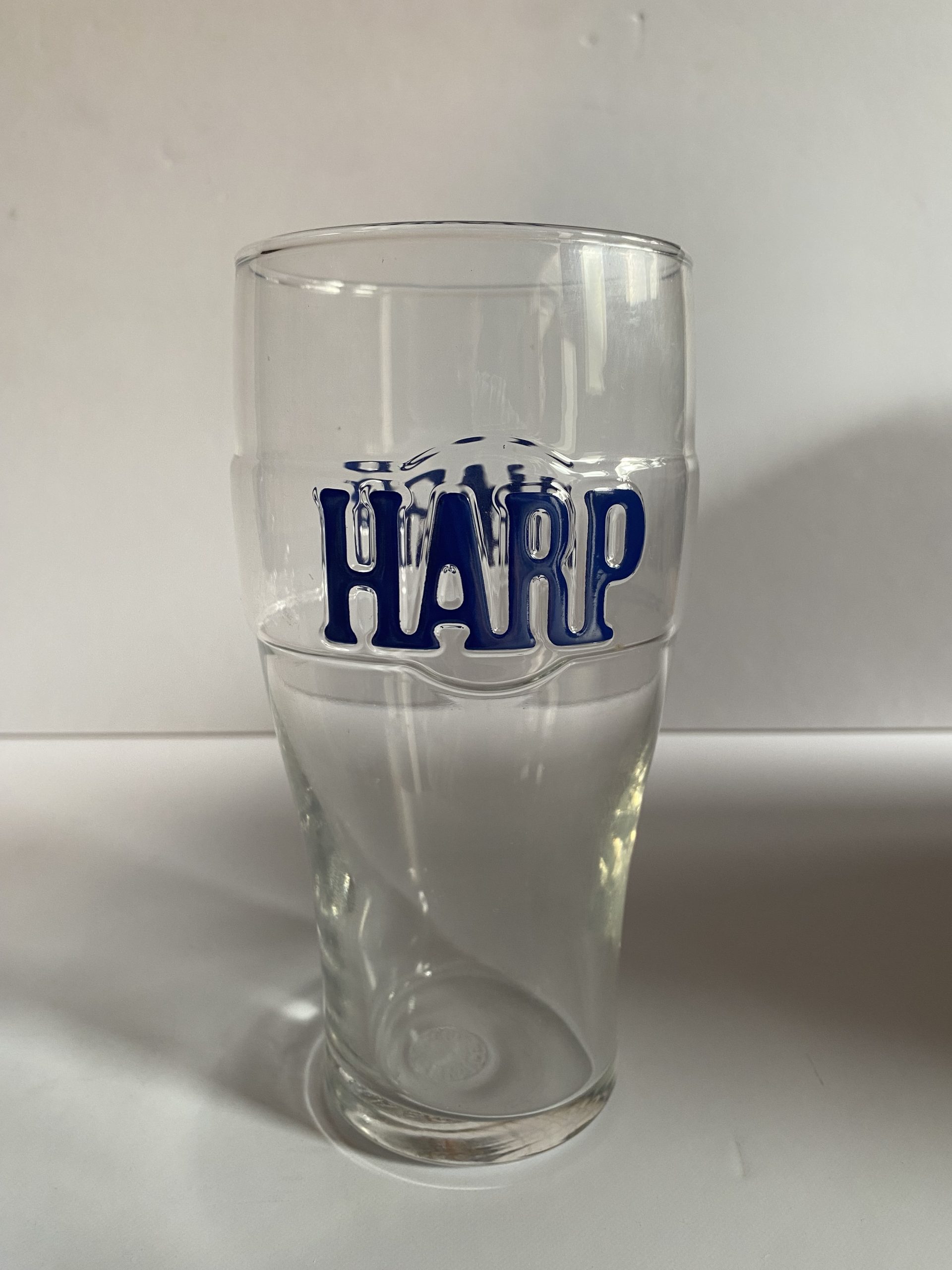 Harp Moulded Logo Pint Glass - Image 1