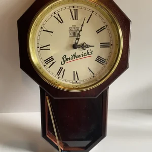 Smithwick's Octagonal Pendulum Wall Clock — Made in Ireland